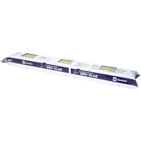 Grodan Improved Gro-Slab, 36 x 6 x 3 with three 4 x 4 pre-cut holes