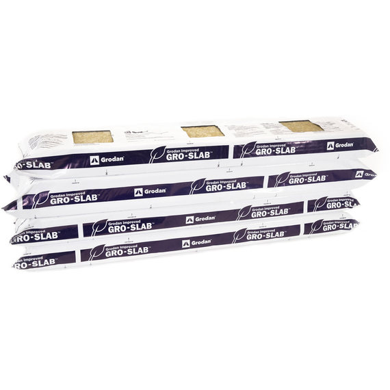 Grodan Improved Gro-Slab, 36 x 8 x 3 with three 6 x 6 pre-cut holes