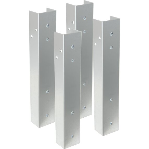 Active Aqua Rolling Bench Legs - 12-in - Set of 4