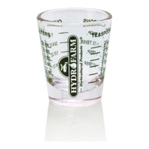 Hydrofarm Mini Measure Shot Glass - Case of 12