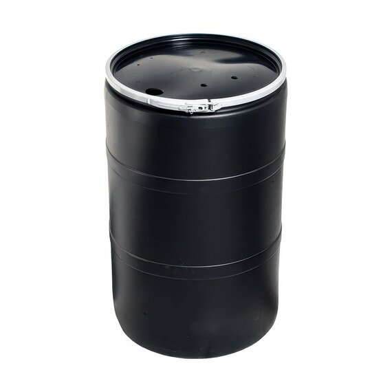 Active Aqua Storage Drum with Pre-Drilled Locking Lid - 55 Gal