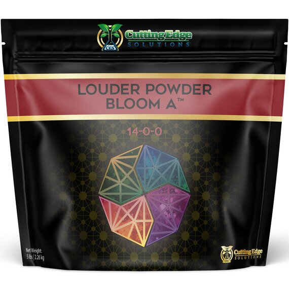 Cutting Edge Solutions Louder Powder Bloom A 14-0-0 Base Nutrient - 5 lb Bag