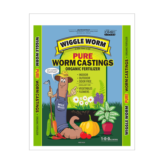 Wiggle Worm Pure Worm Castings, 15 lbs