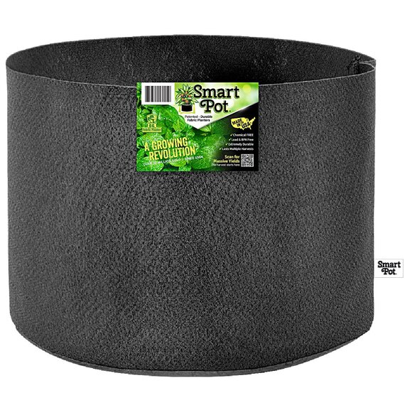 Smart Pot Fabric Grow Bag - 25 Gal - 21-in Diam x 15.5-in H