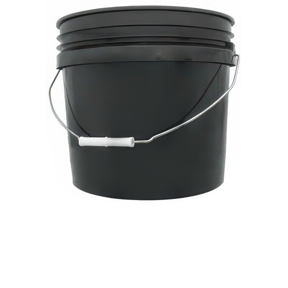 Hydrofarm Black Bucket - 3.5 Gal