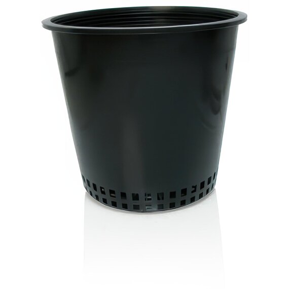 Hydrofarm Round Mesh Bottom Pot - 8-in - Bag of 50