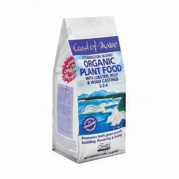 Coast of Maine Stonington Blend Organic Plant Food - 4 lb