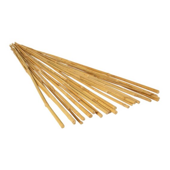 GROW!T 4-ft Natural Bamboo Stakes - 25-Pack