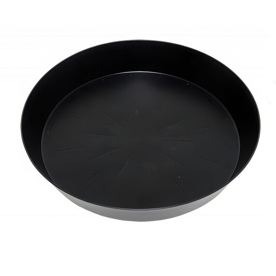 Hydrofarm Super-Sized Saucer - 20-in - Black - Pack of 5
