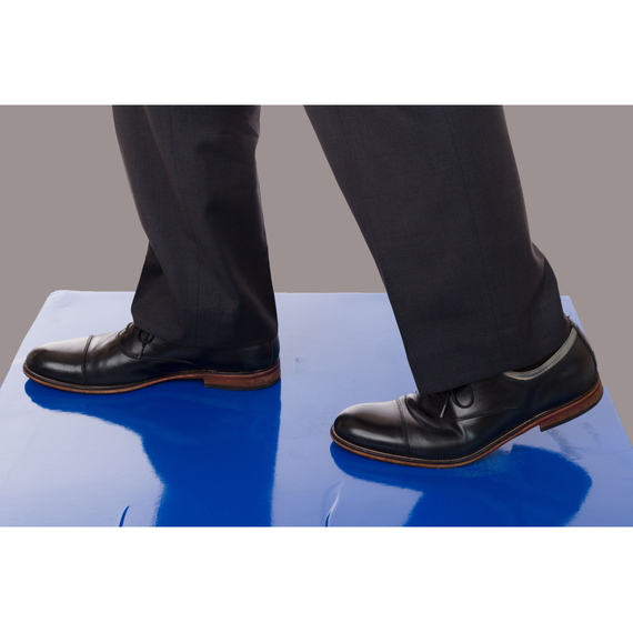 International Enviromat® Blue Sticky Mat 24"x36", 8-Pack of 30-sheet pads