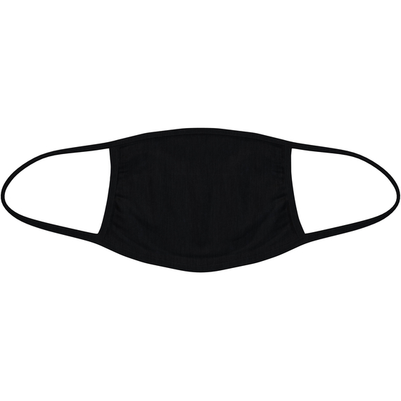 International Enviroguard Black Washable Cloth Face Mask with Antimicrobial Finish, pack of 10