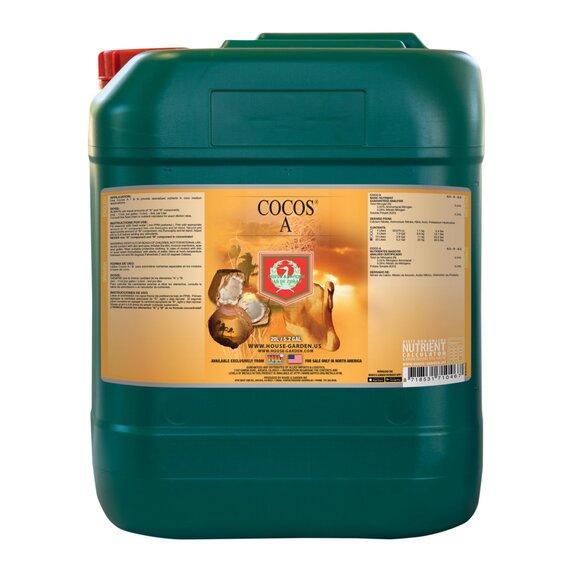 House & Garden Cocos A Base Nutrient - 20 L