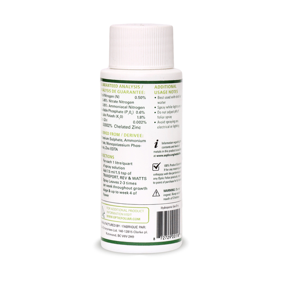 Optic Foliar REV, 60 ml - (Case of 12)