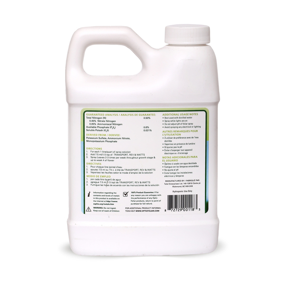 Optic Foliar REV, 500 ml - (Case of 12)
