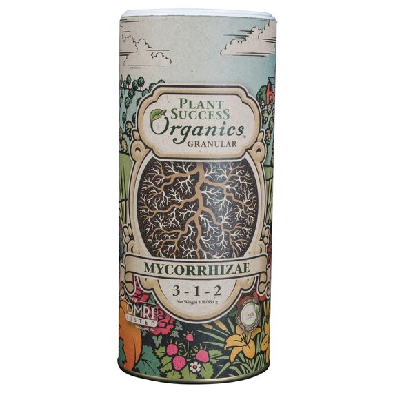 Plant Success Organics Granular Mycorrhizae Fertilizer 3-1-2 - 1 lb