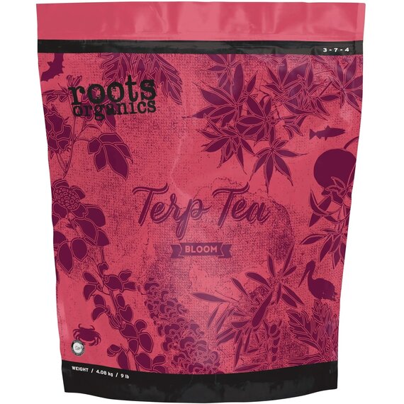 Roots Organics Terp Tea Bloom Micronized Organic Dry Fertilizer - 3-7-4 NPK - 9 lb
