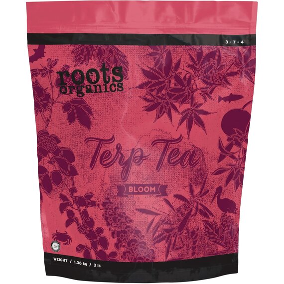 Roots Organics Terp Tea Bloom Micronized Organic Dry Fertilizer - 3-7-4 NPK - 3 lb