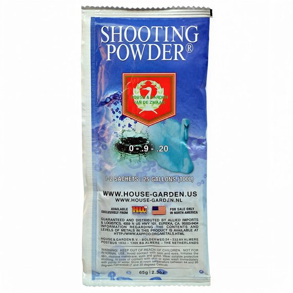 House & Garden Shooting Powder Sachet Bloom Booster - Case of 140