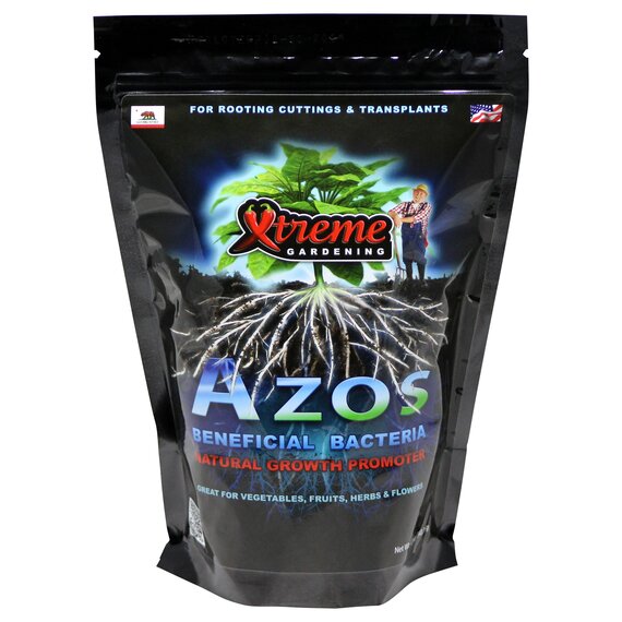 Xtreme Gardening Azos Beneficial Bacteria - 12 Oz (340 g)