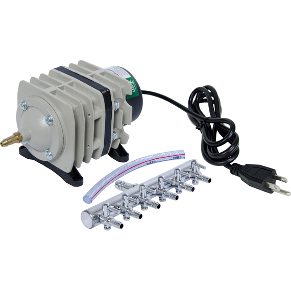 Active Aqua Commercial Air Pump, 6 Outlets, 20W, 45 L/min