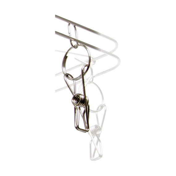 STACK!T 28 Clip Stainless Steel Drying Rack