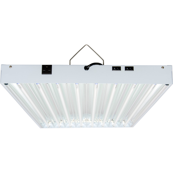 Agrobrite T5 432W 4' 8-Tube Fixture with Lamps, 240V