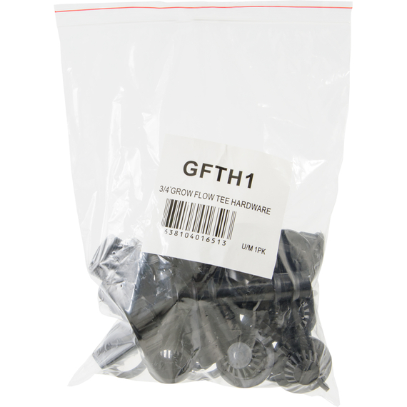 Active Aqua Grow Flow 3/4" Tee Hardware Kit, pack of 6