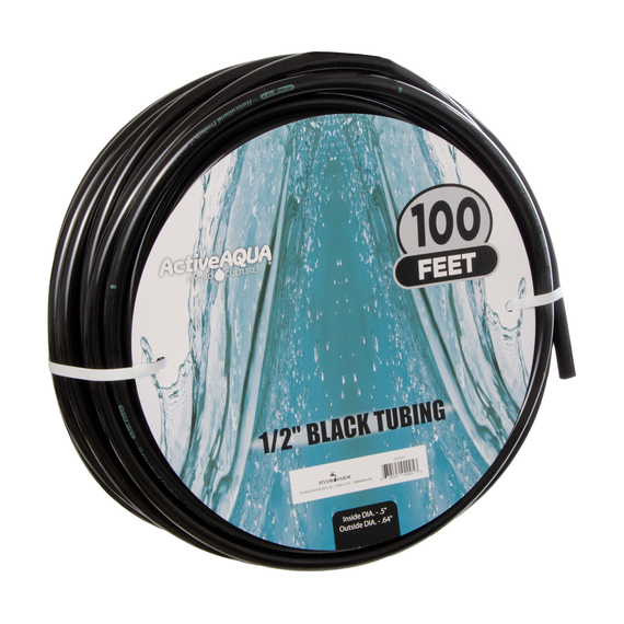 1" ID Black Tubing 100'