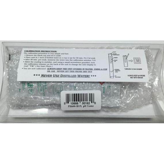 Milwaukee Instruments pH 600 pH Tester w/1 Point Manual Calibration