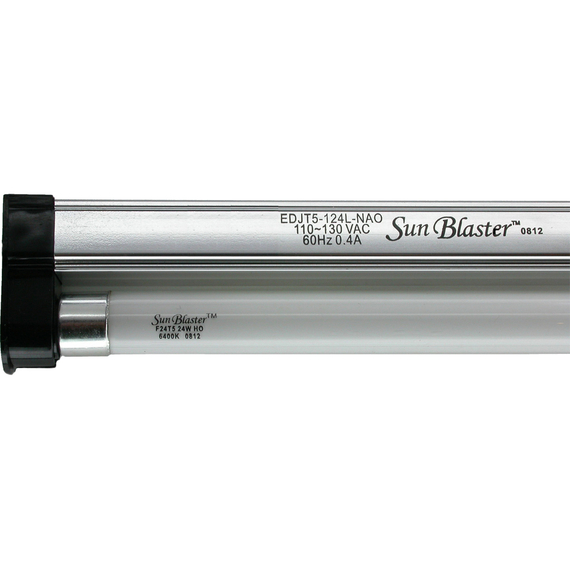 SunBlaster T5HO 24W 6400K Lighting Kit, 2'