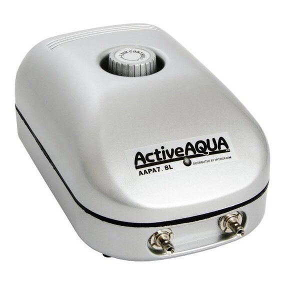 Active Aqua Air Pump - 7.8 LPM - 2-Outlet - 3W