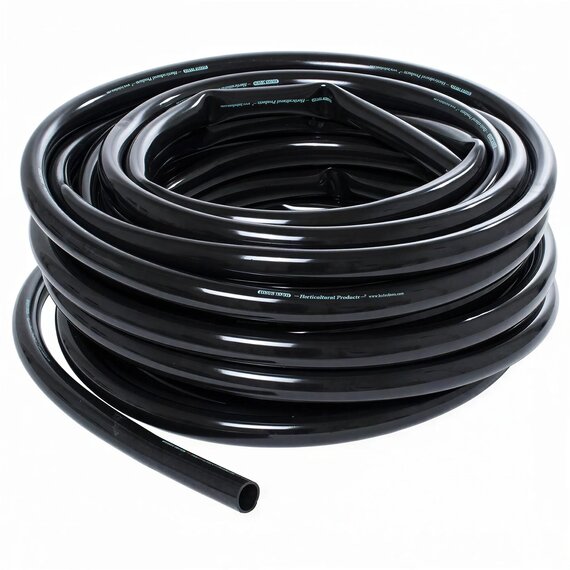 Active Aqua Black Tubing - 1-in ID - 100-ft