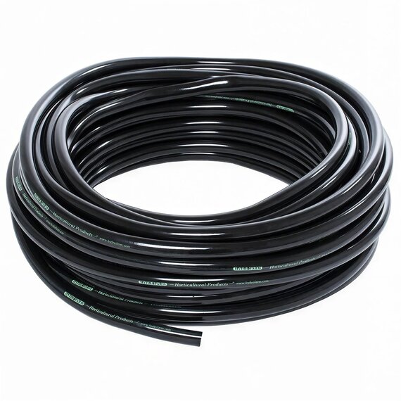 Active Aqua Black Tubing - 1/2-in ID - 100-ft