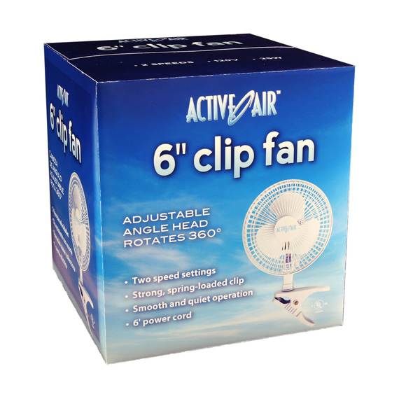 Active Air 6" Clip Fan, 15W