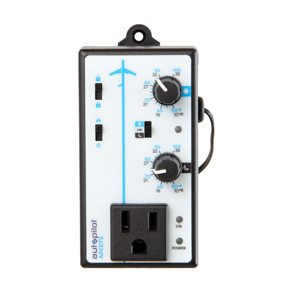 Autopilot 24 hr Day & Night Cooling/Heating Thermostat