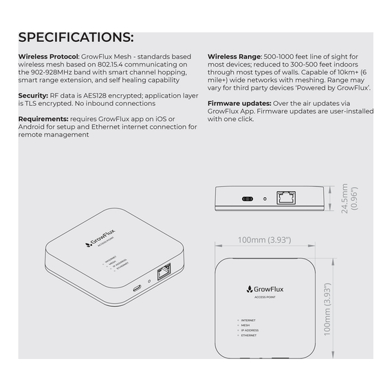 GrowFlux Access Point