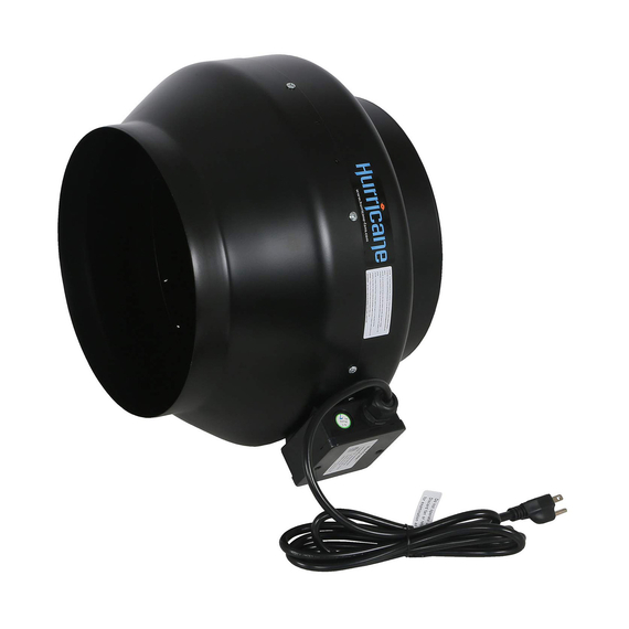 Hurricane Inline Fan 12" 1060 CFM