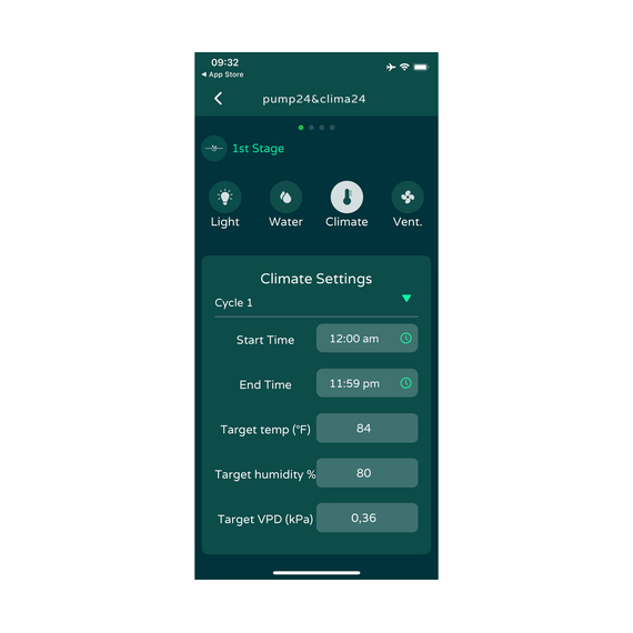 NIWA Grow Hub+ Automated Grow Room Controller