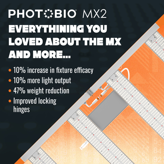 PHOTOBIO MX2 LED, 680W, 100-277V S4 w/ iLOC  (10' Leads Cord)