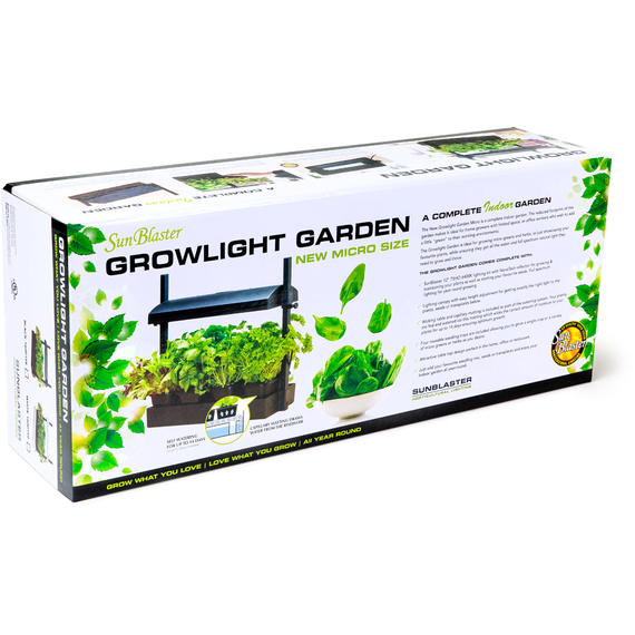 Sunblaster Micro T5 Grow Light Garden, Black