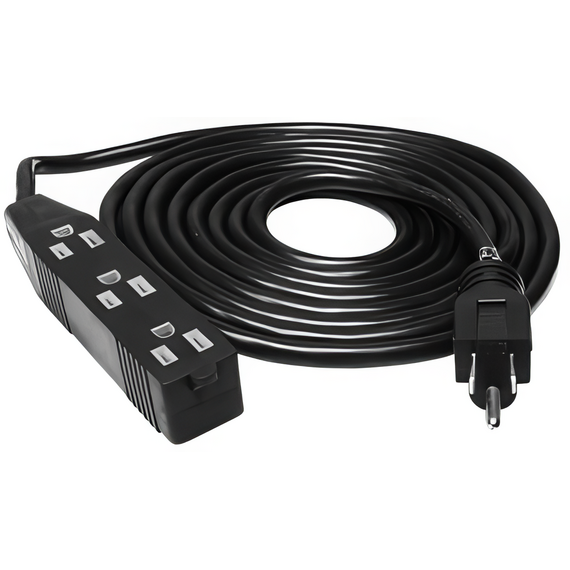 Hydrofarm Extension Cord - 120V - 25-ft