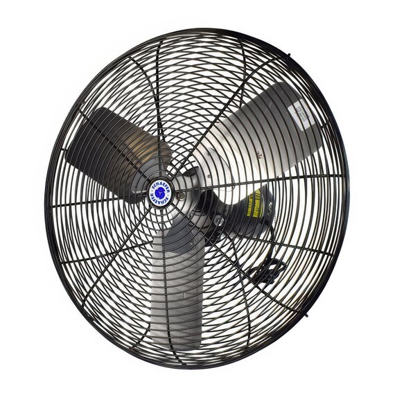 Schaefer Oscillating Fan Head with OSHA Guards - 20-in - Black