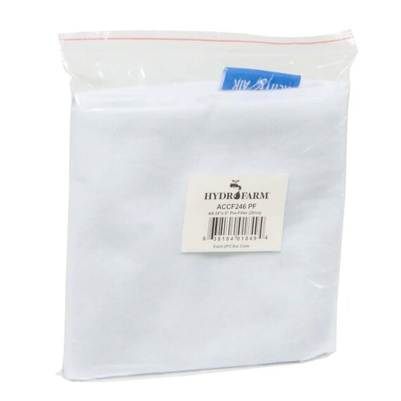 Active Air Pre-Filter for ACCF246 Carbon Air Filter - 6 x 24-in