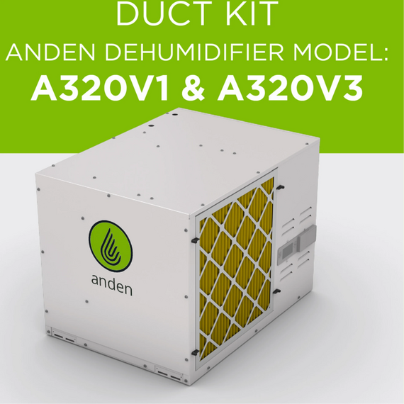 Anden Duct Kit for A320V1 and A320V3 Dehumidifiers