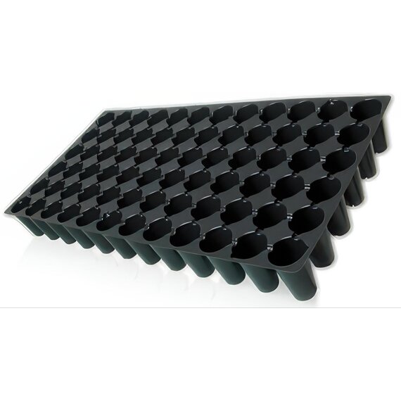 Hydrofarm 72-Cell Round Plug Flat Insert - 2-in Cells - for 10 x 20-in Trays