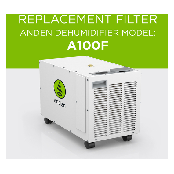 Anden 5770 Replacement filter for Anden Dehumidifier Model A95F