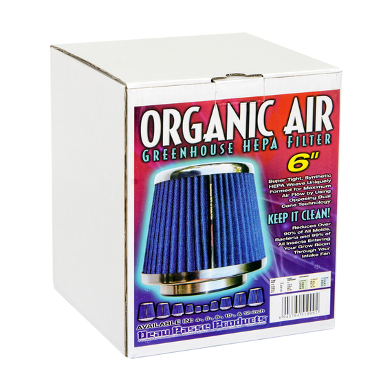 Phat HEPA Intake Filter, 6"