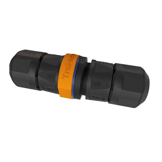 TrolMaster ECW-1 RJ12 Waterproof Straight-Through Inline Coupler
