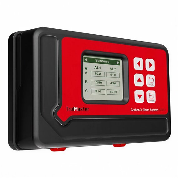 TrolMaster Carbon-X CDA-1 CO2 Alarm System with Cable Set