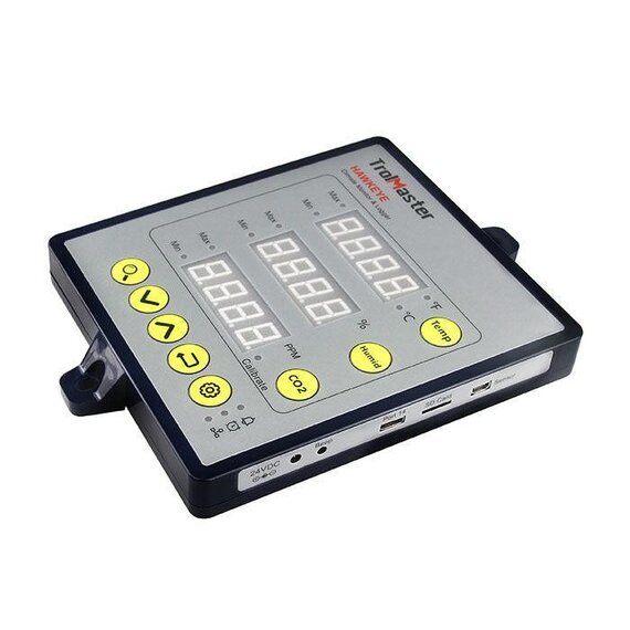 Hawkeye 3-in-1 Monitor & Logger,3-in-1(Temp/Humid/CO2)Sensor